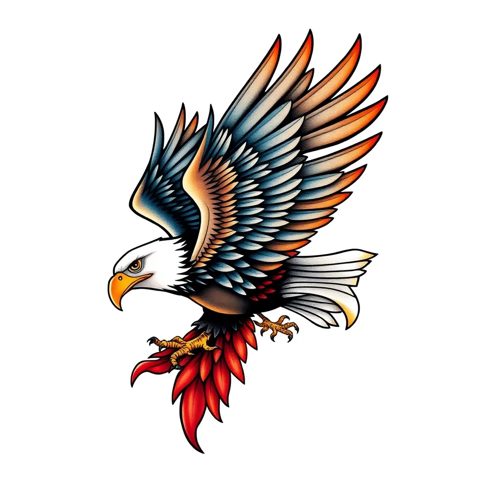 Eagle tatuaggio