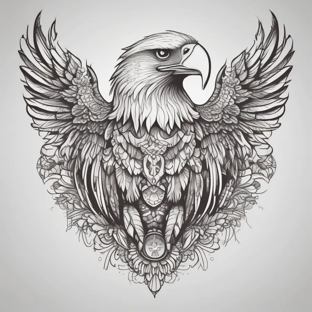 Eagle tatuering