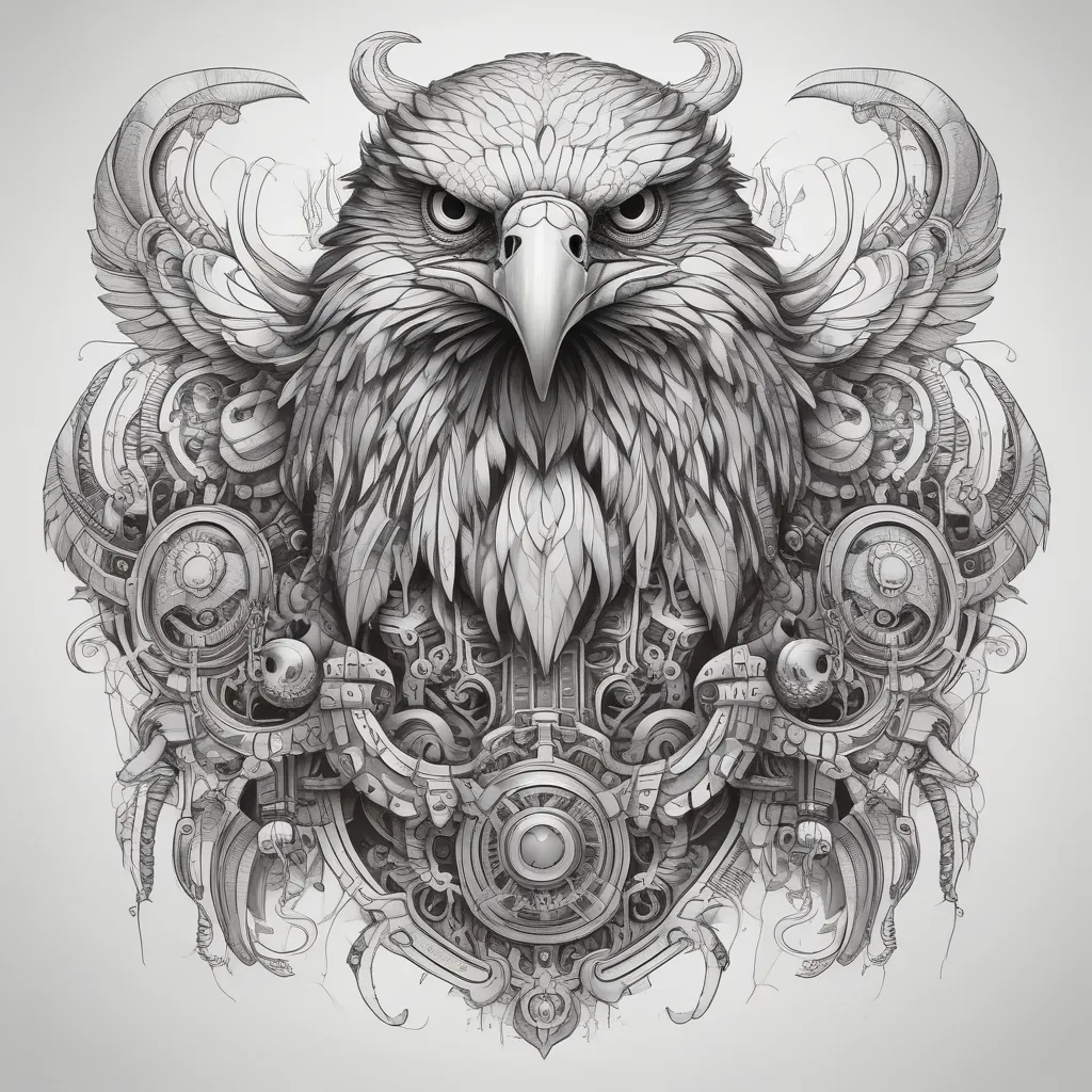 Eagle tatuering