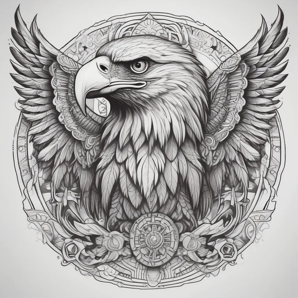 Eagle tatuering