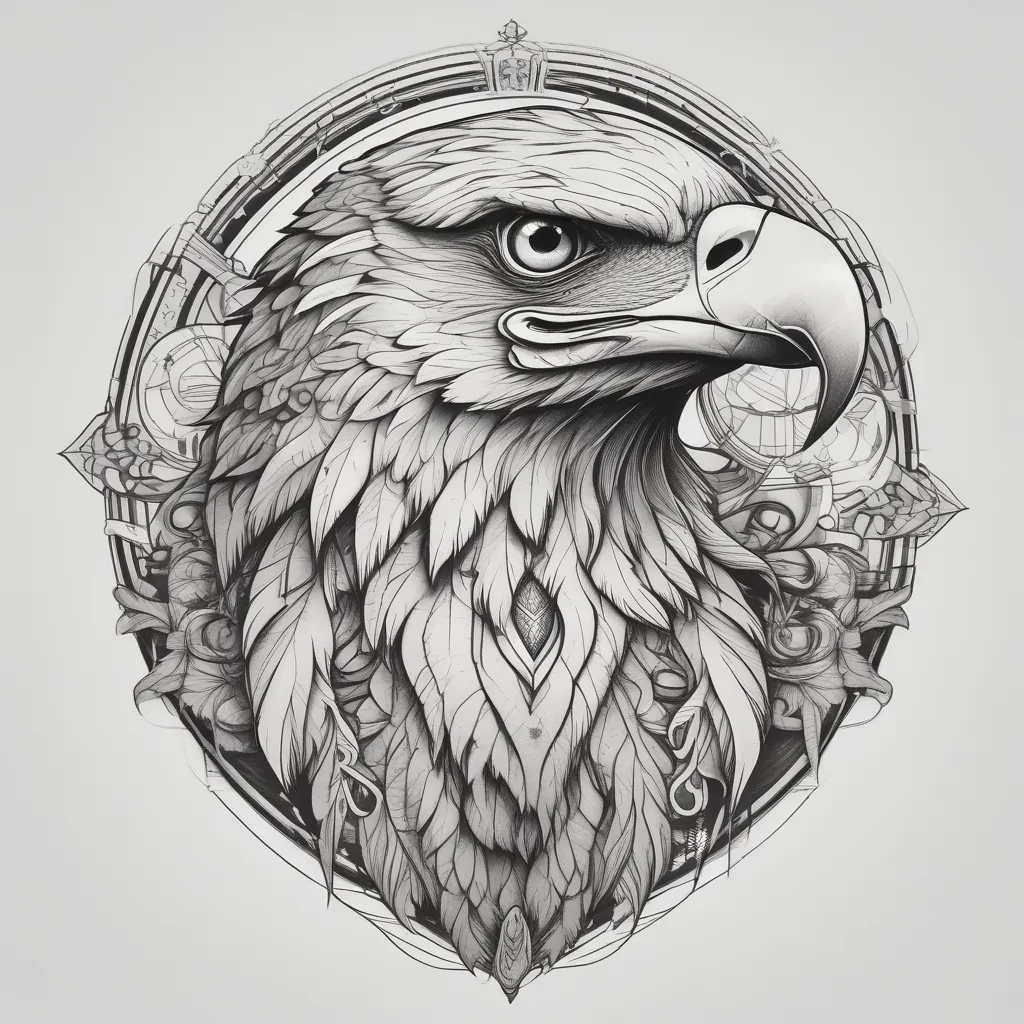 Eagle tatuering