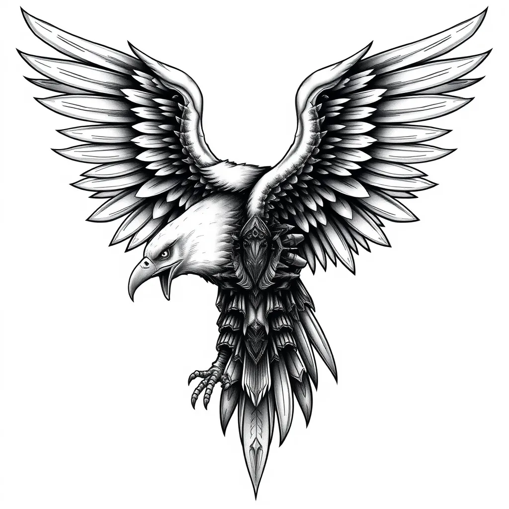 Eagle tatouage