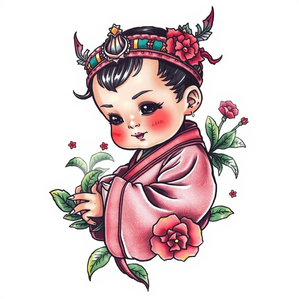 芝童永恒 tatoeage