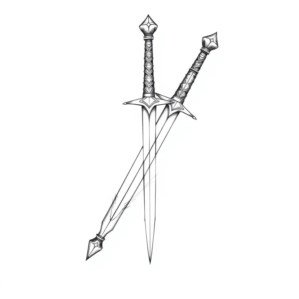 excalibur tatuagem