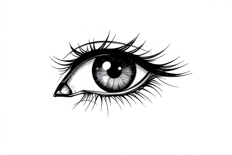 eye tattoo