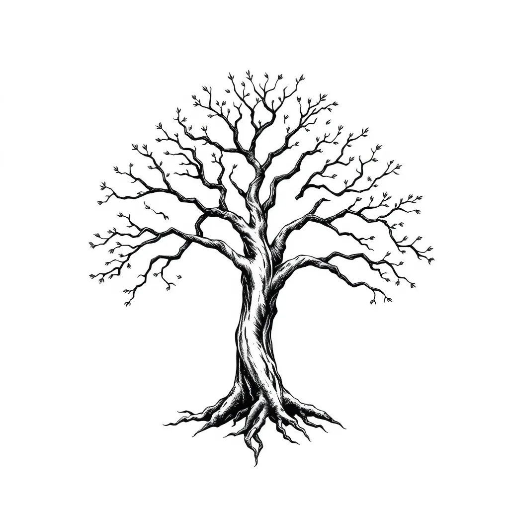 arbre généalogique tattoo