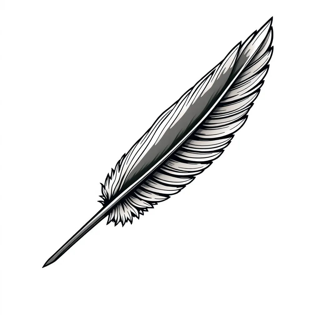 FEATHER  tattoo