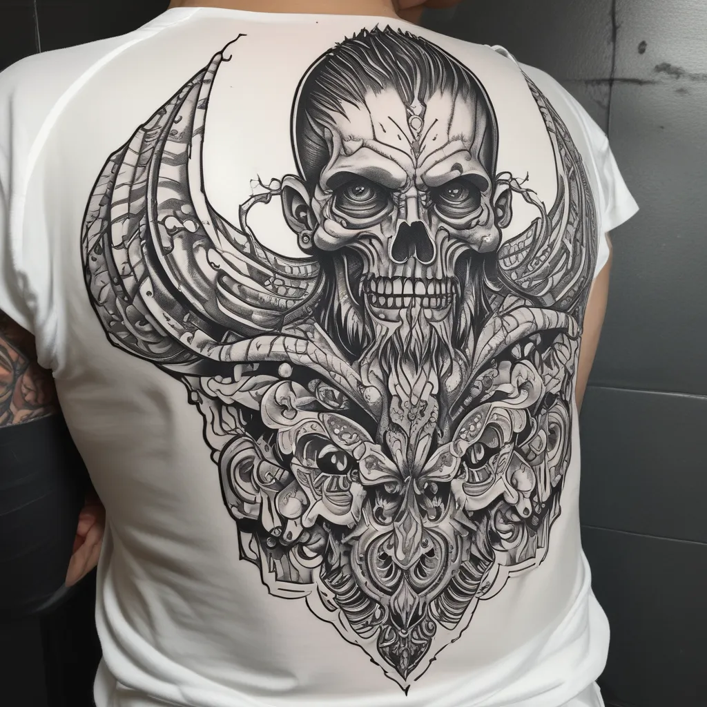 feniks z popiołu tatouage