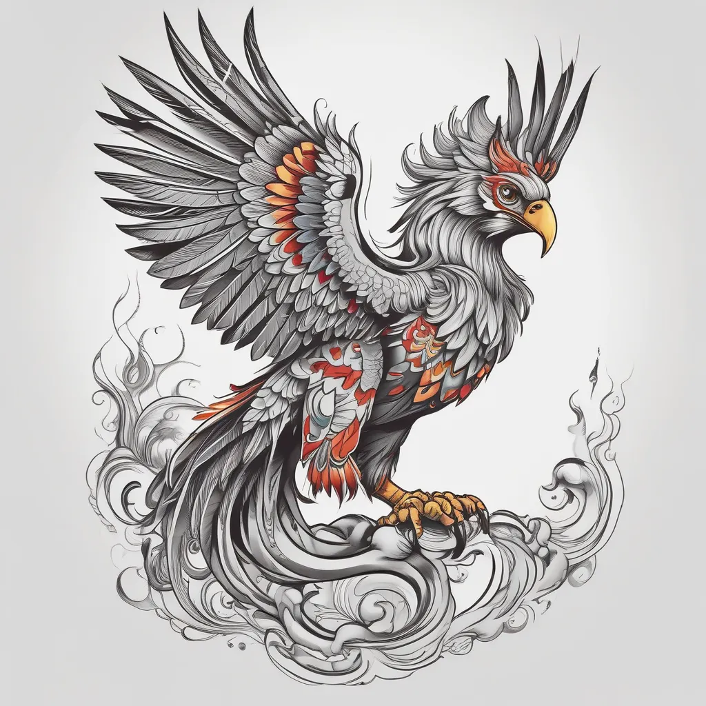 fenix tatuagem