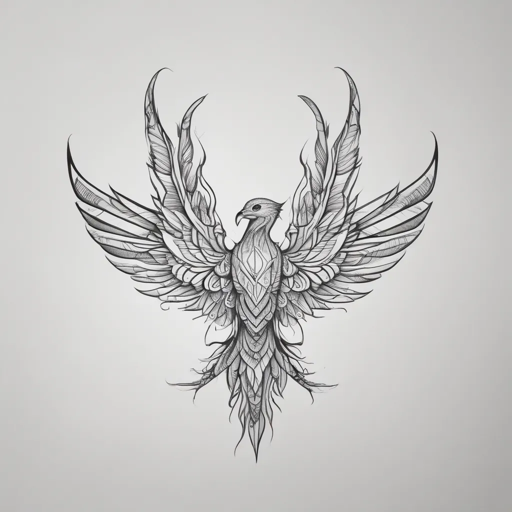 fenix tatuagem