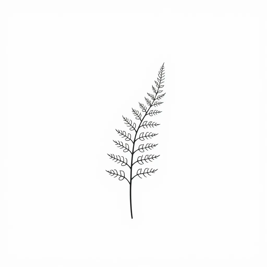 fern tatuagem