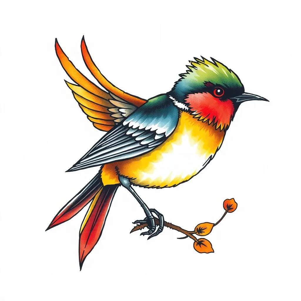 finch tatouage