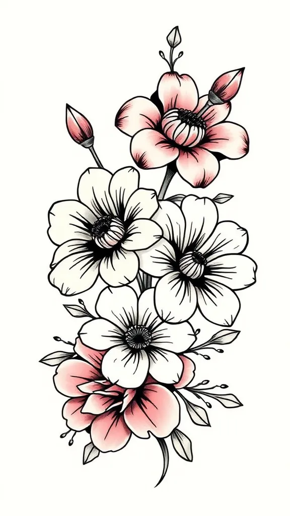 flores  tattoo