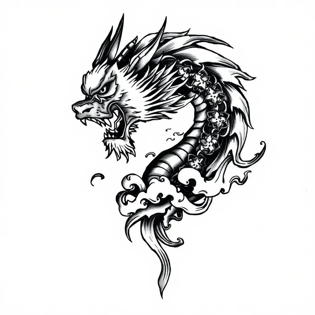 Fortis Fortuna Adiuvat tatuagem