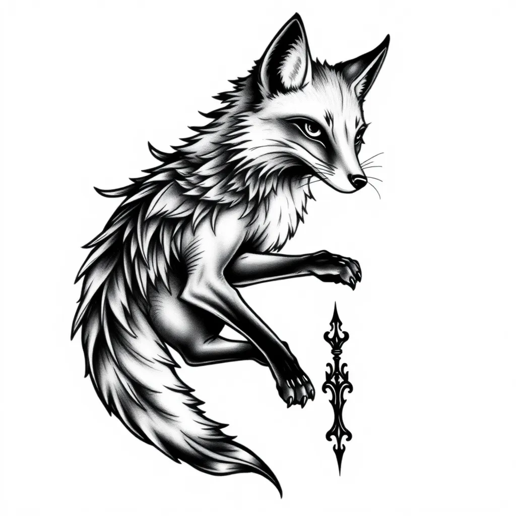 fox tatuaggio