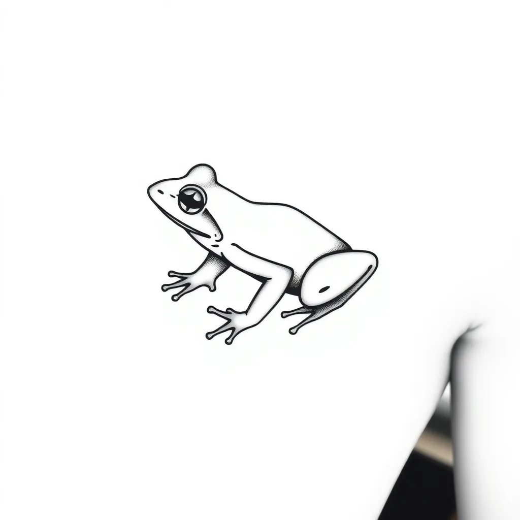 frog tetování