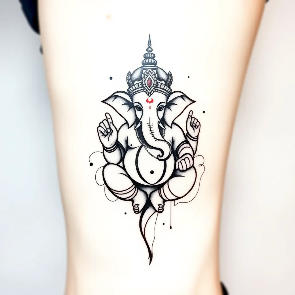 ganesh tattoo