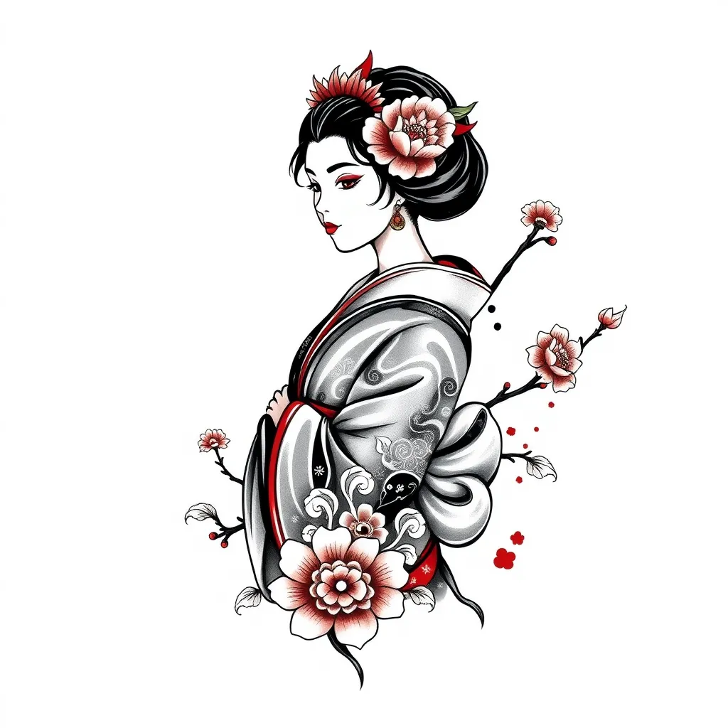 geisha tattoo