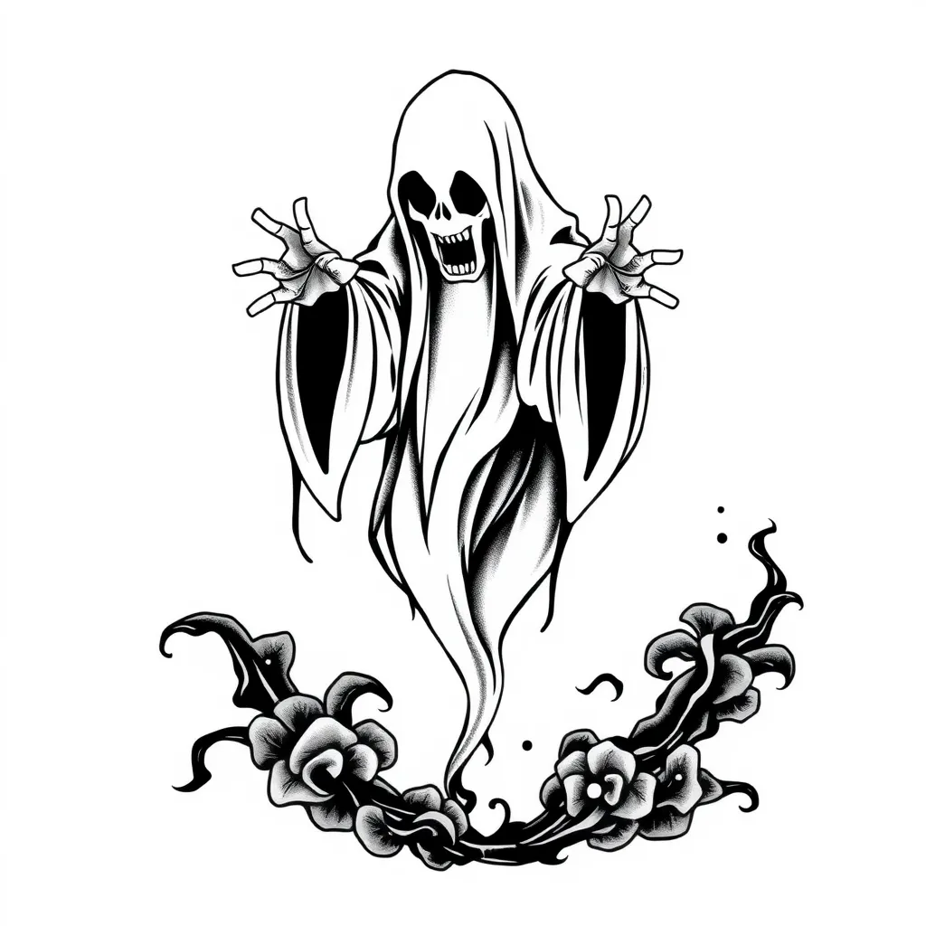 Ghost tattoo