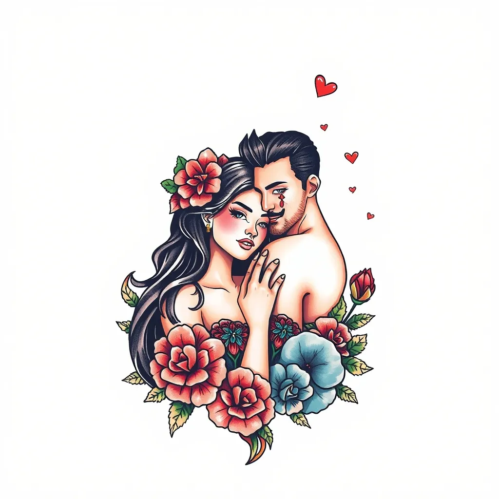 女朋友图片 入れ墨