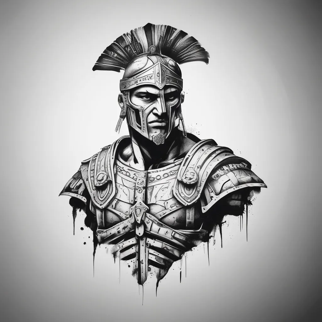 Gladiator tatuering