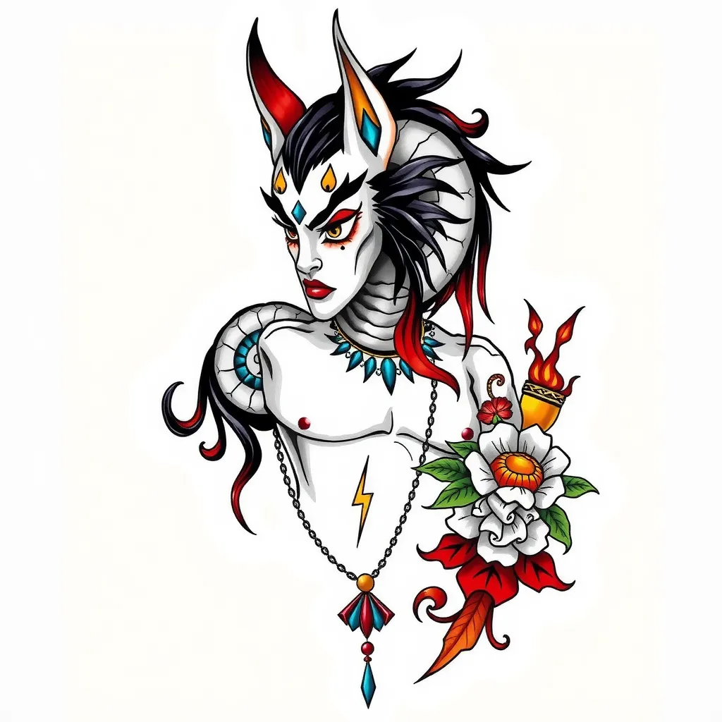 全力以赴 टैटू