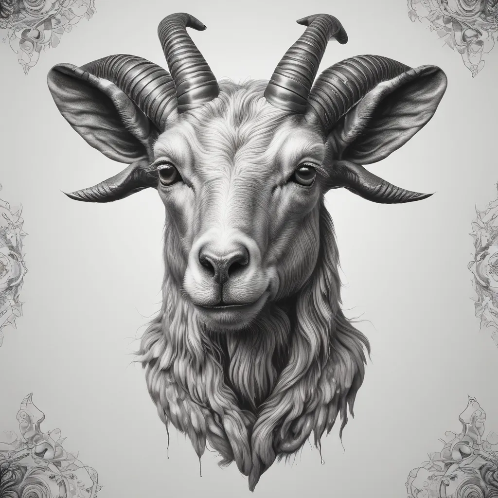 Goat  tatuering