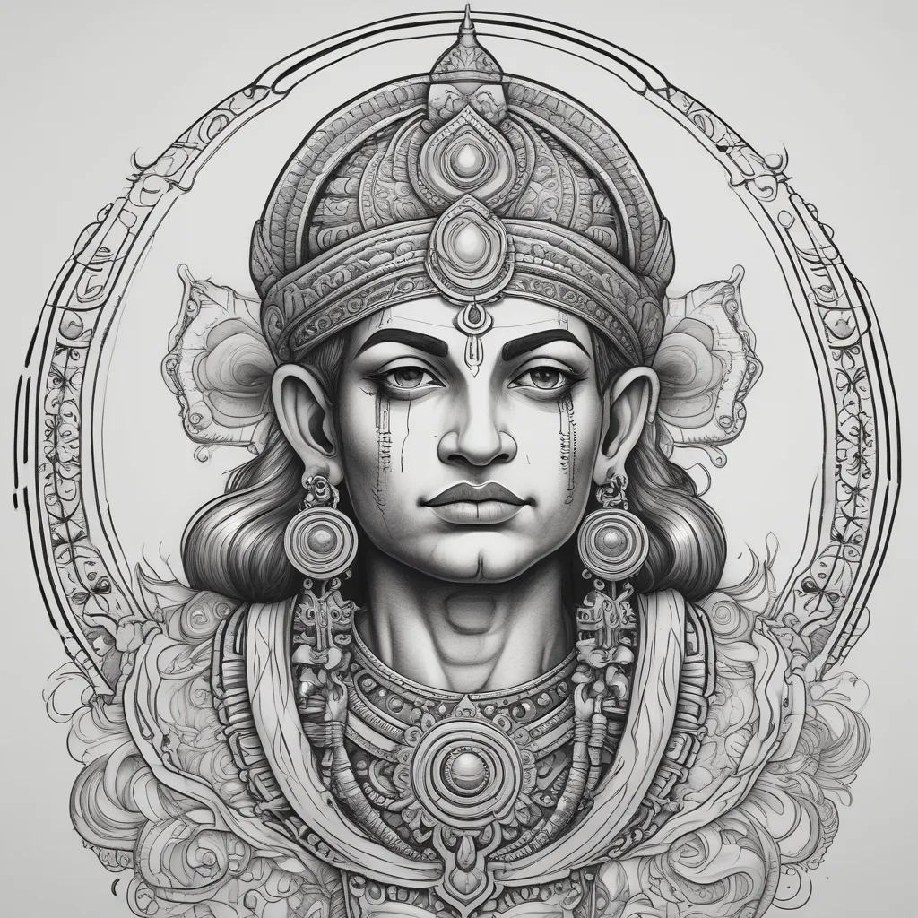 God shree Ram  татуировка