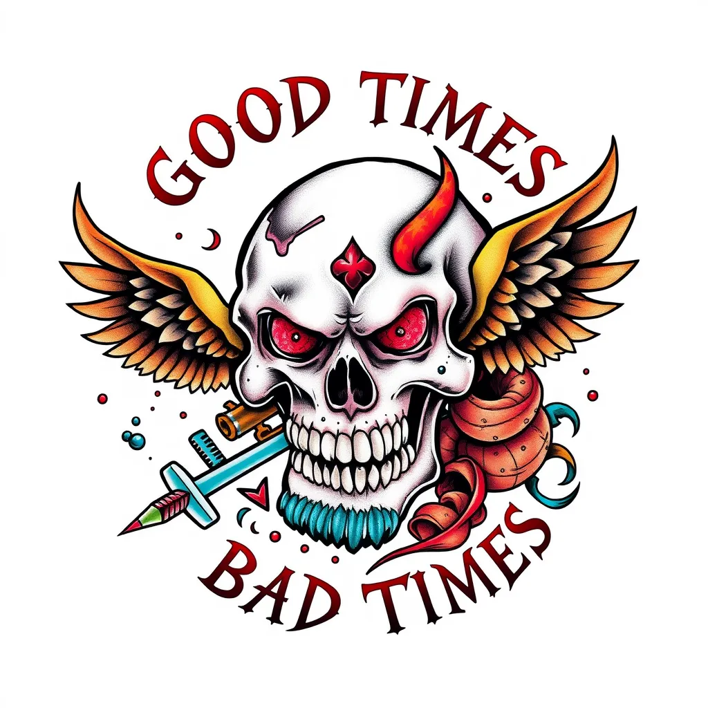 Good times bad times وشم