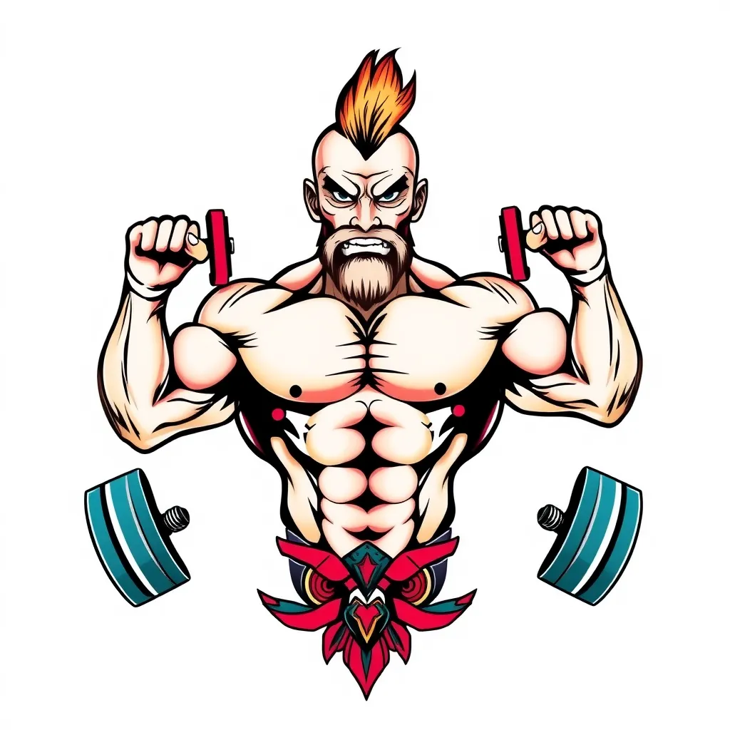 gym tatuointi