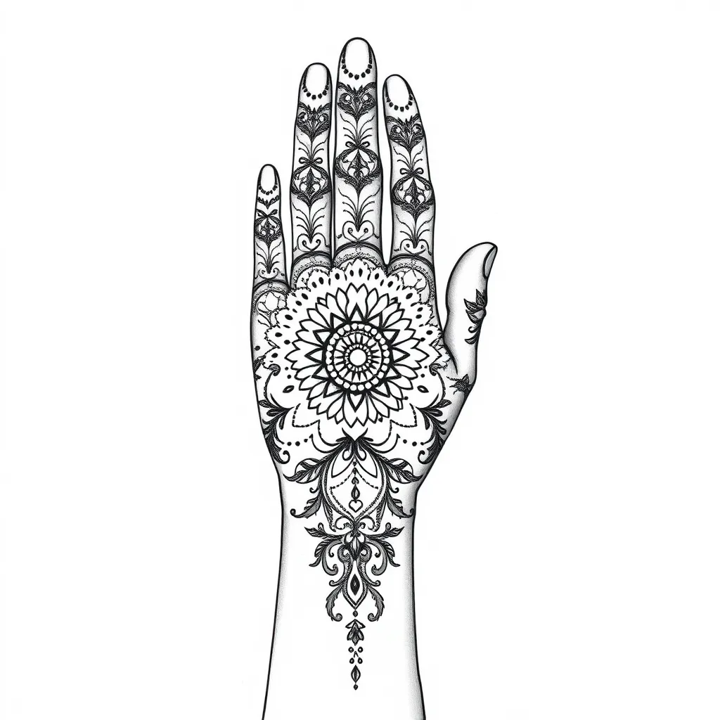 hand tattoo