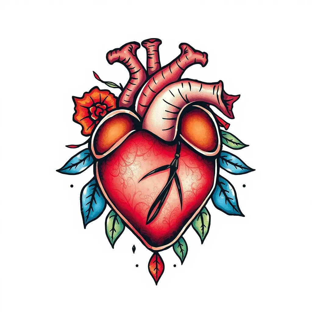 heart tattoo
