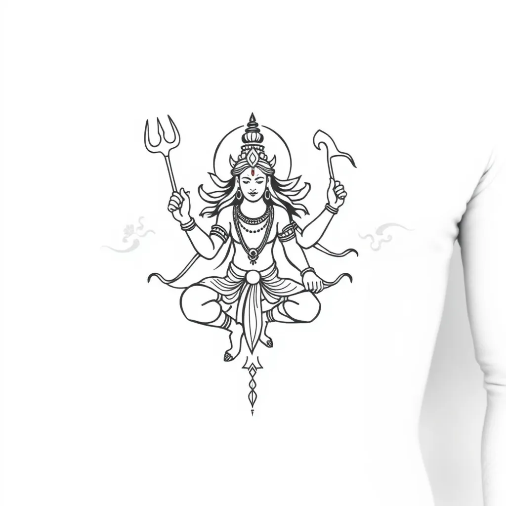 hindu mythology tatoeage