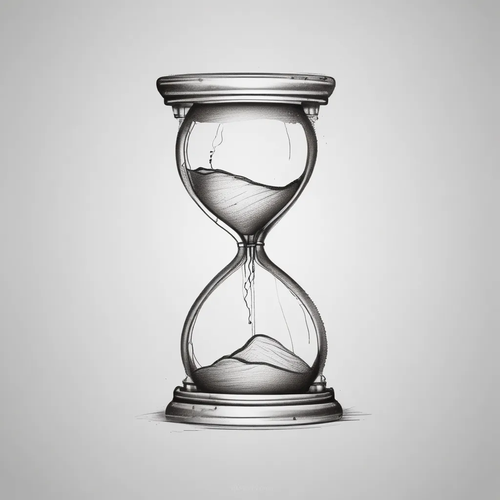 
hourglass τατουάζ