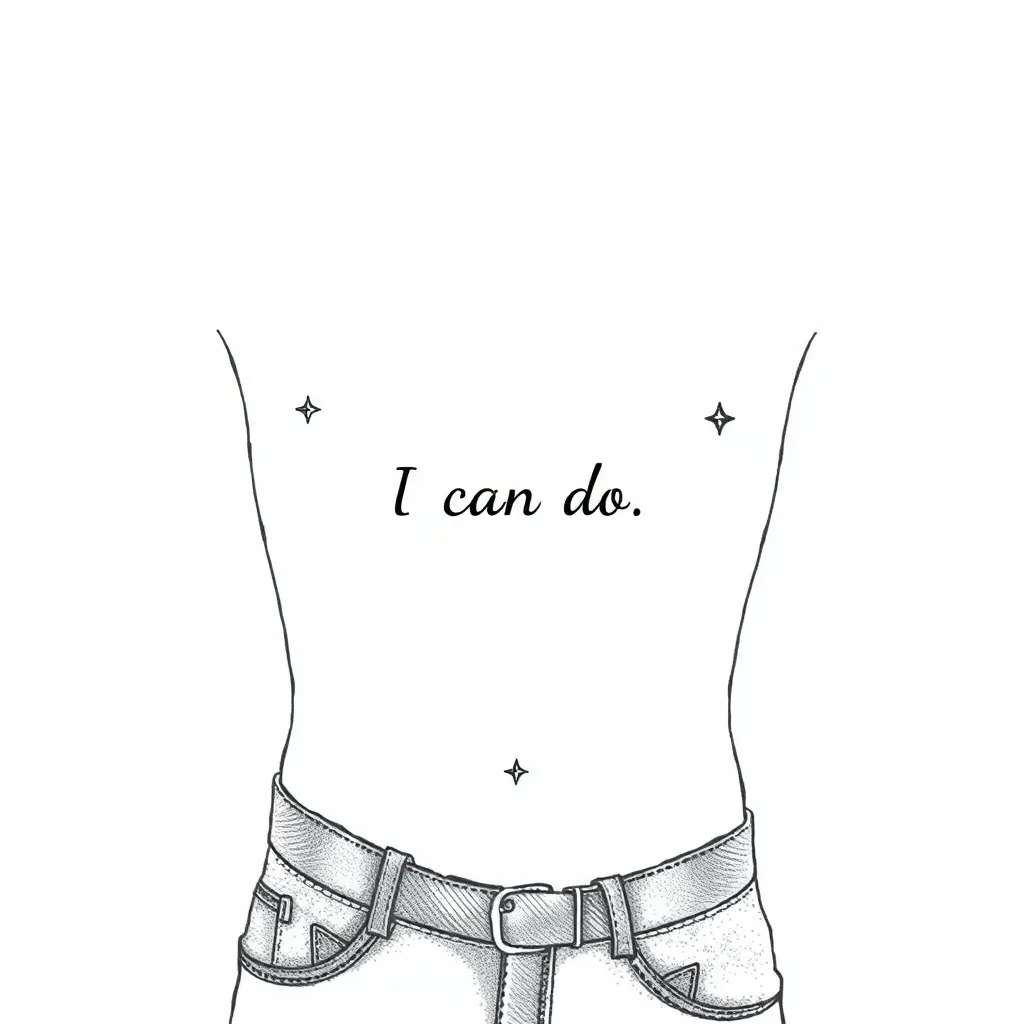 I can do it. tatuaggio