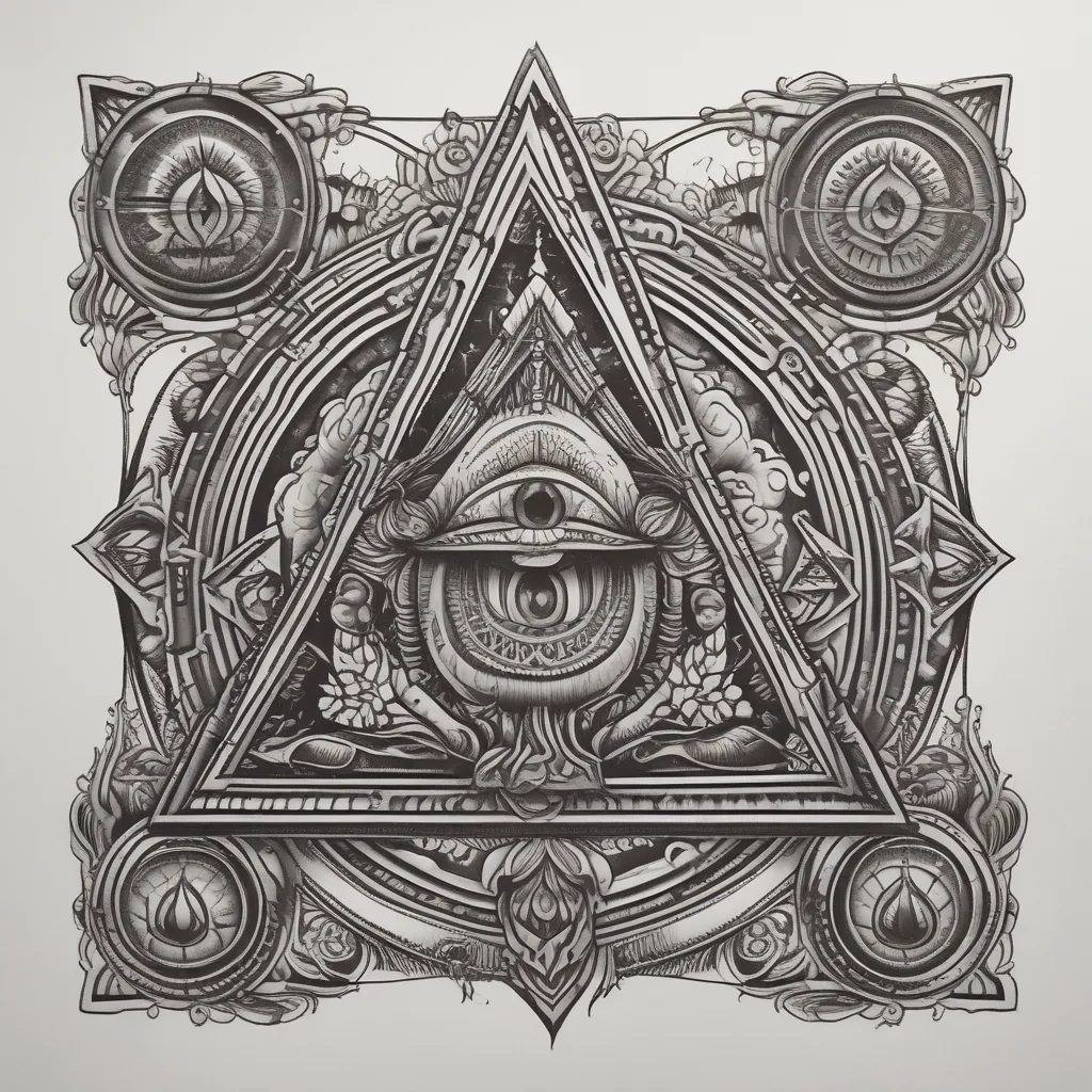 Illuminati gathering tattoo