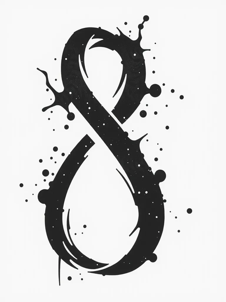 sonsuzluk işareti  tattoo