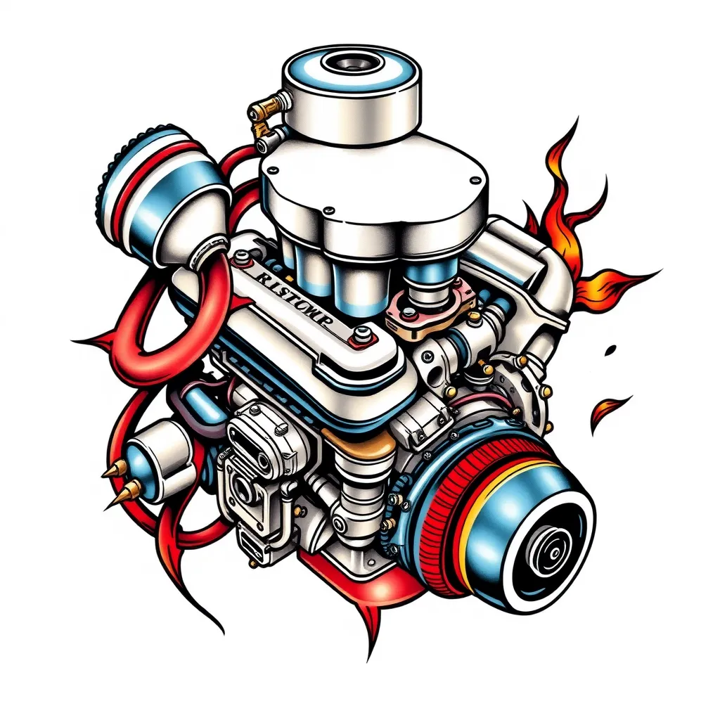 internal combustion engine وشم