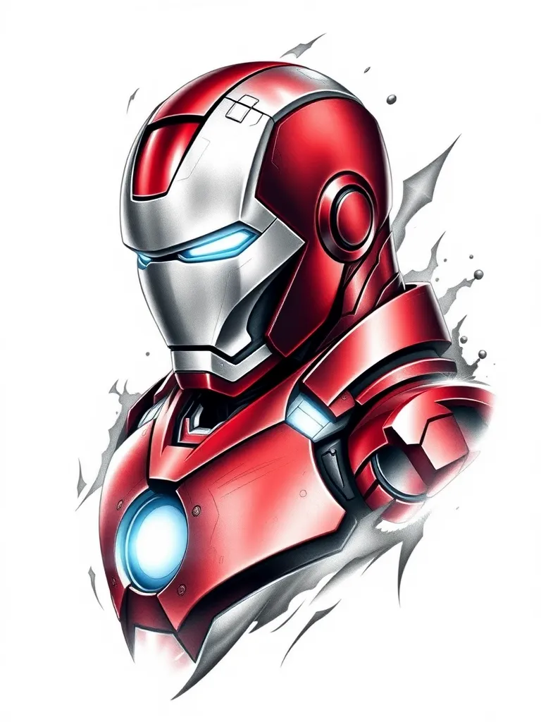 iron man tattoo