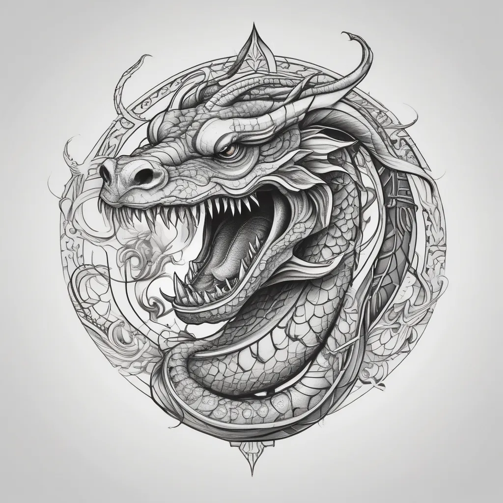 Jörmungandr tattoo