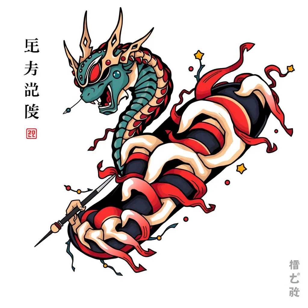 日式纹身手臂 纹身