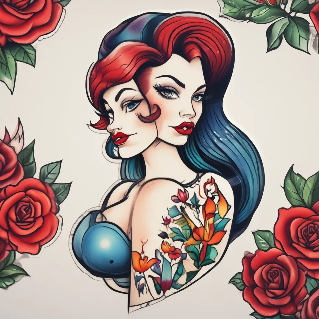 Jessica rabbit,  tatouage