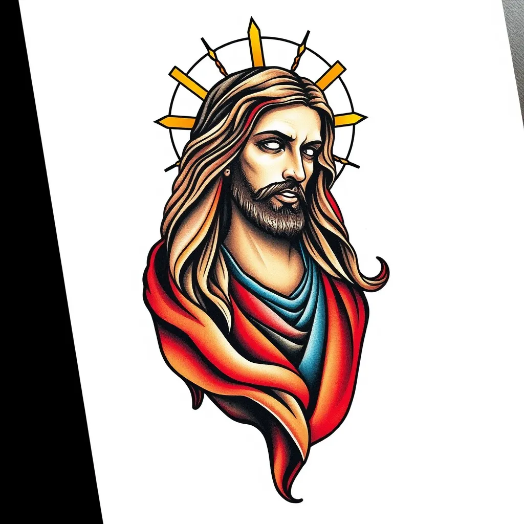 Jesus tattoo