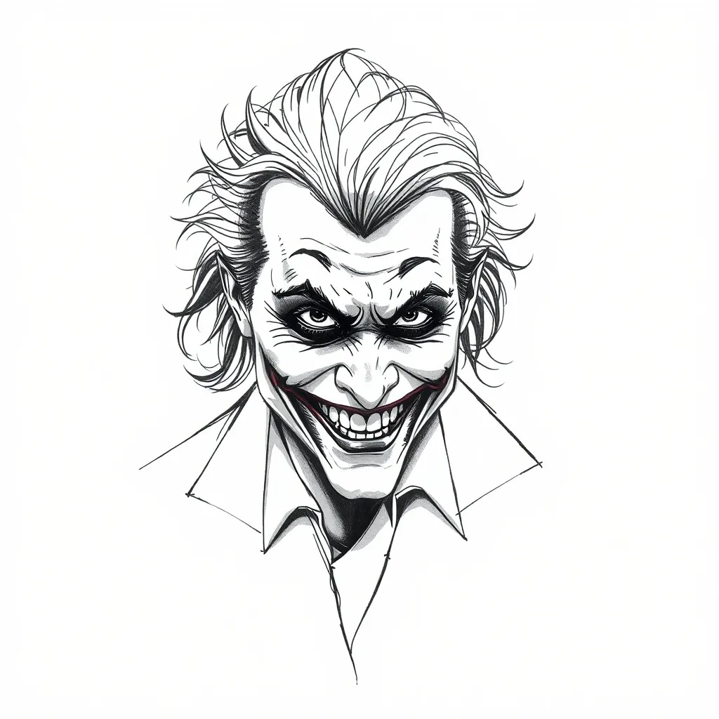 Joker tatuaggio