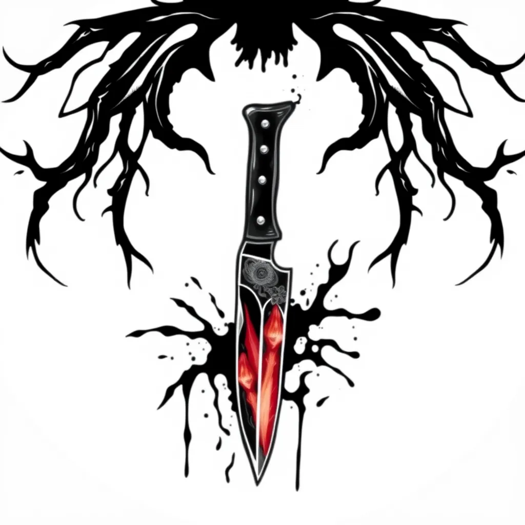 Knife  tatuagem