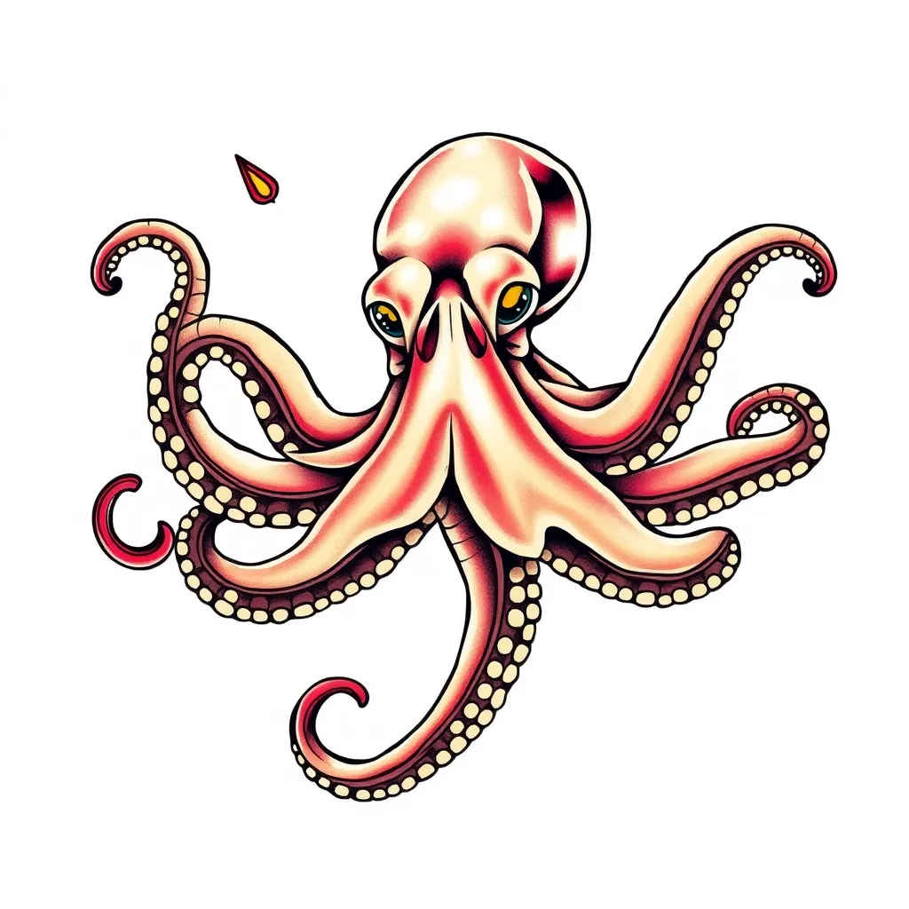 pulpo kraken татуировка