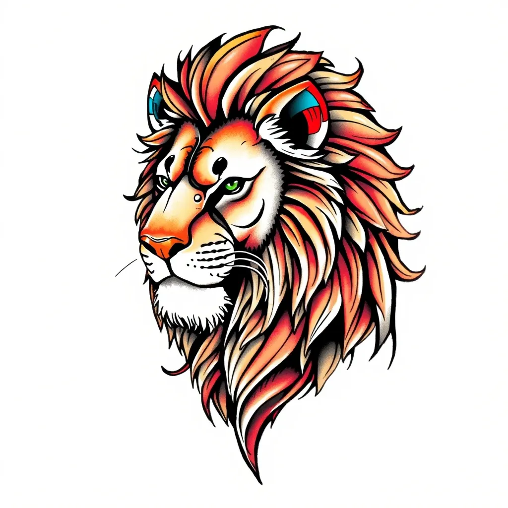 Leão  tatuaggio