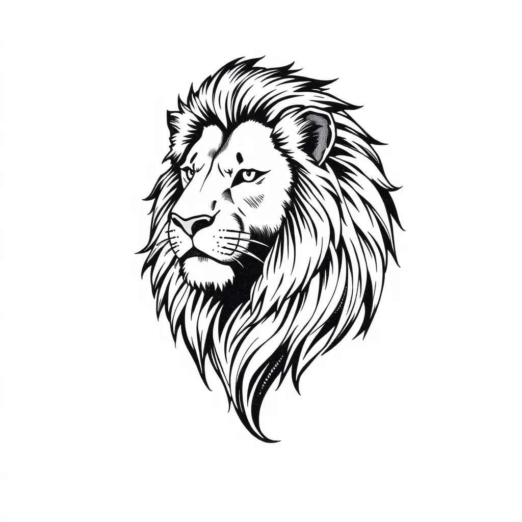 Lion tatuagem