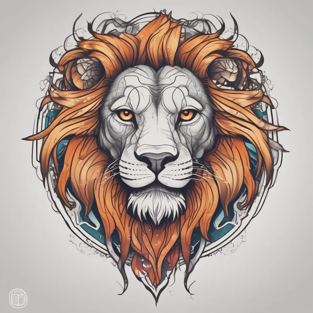 lion lucas 문신