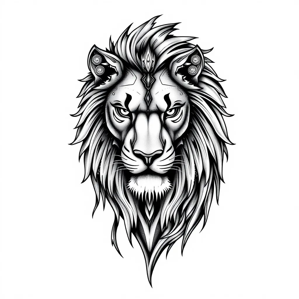 lion tattoo